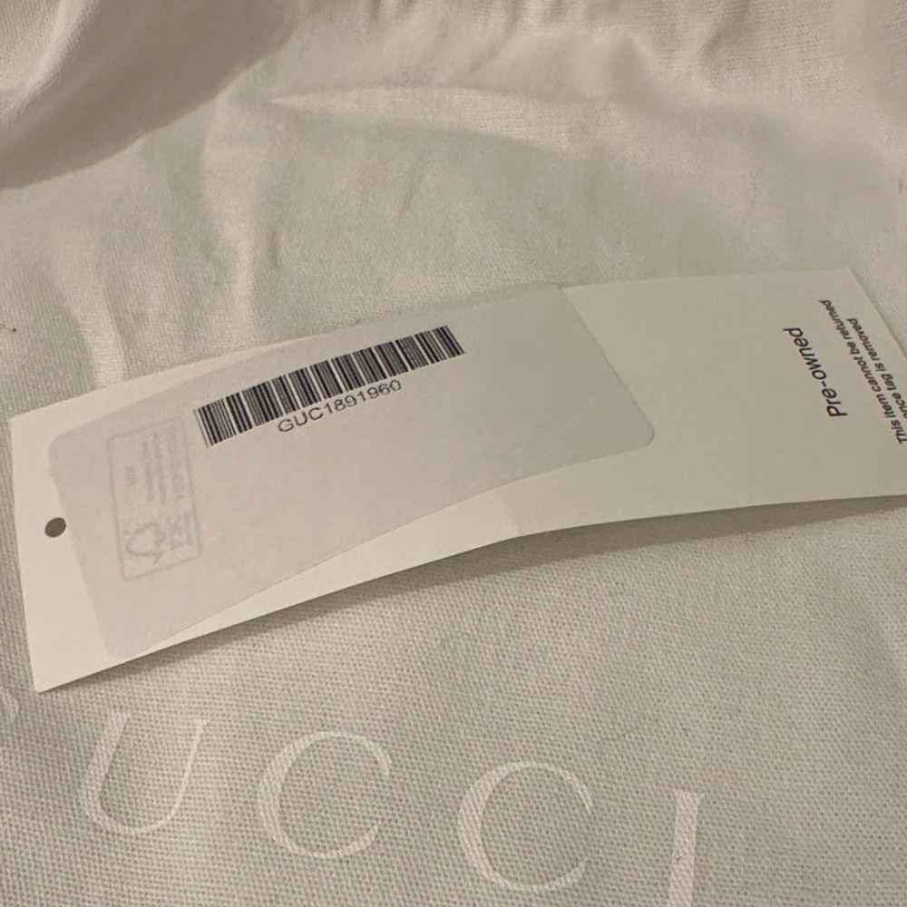 Authentic! New with Tag Gucci Pink Leather Gold Buckle Belt Dust Bag sz 80 / 32 - Picture 8 of 8
